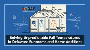 Solving Unpredictable Fall Temperatures in Delaware Sunrooms and Home Additions — featured image